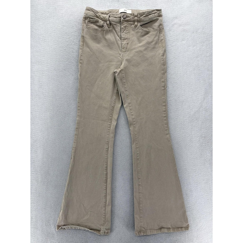 Buckle BKE Twill Bootcut Pants Womens 29x32 Beige Stretch Pockets Grunge Casual
